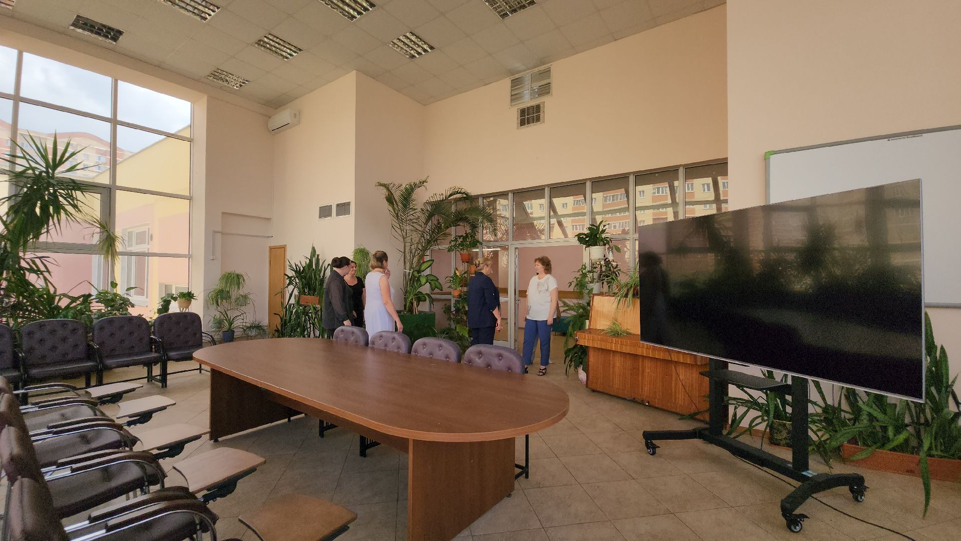 Школа, подготовка к 1 сентября, Лобня ,