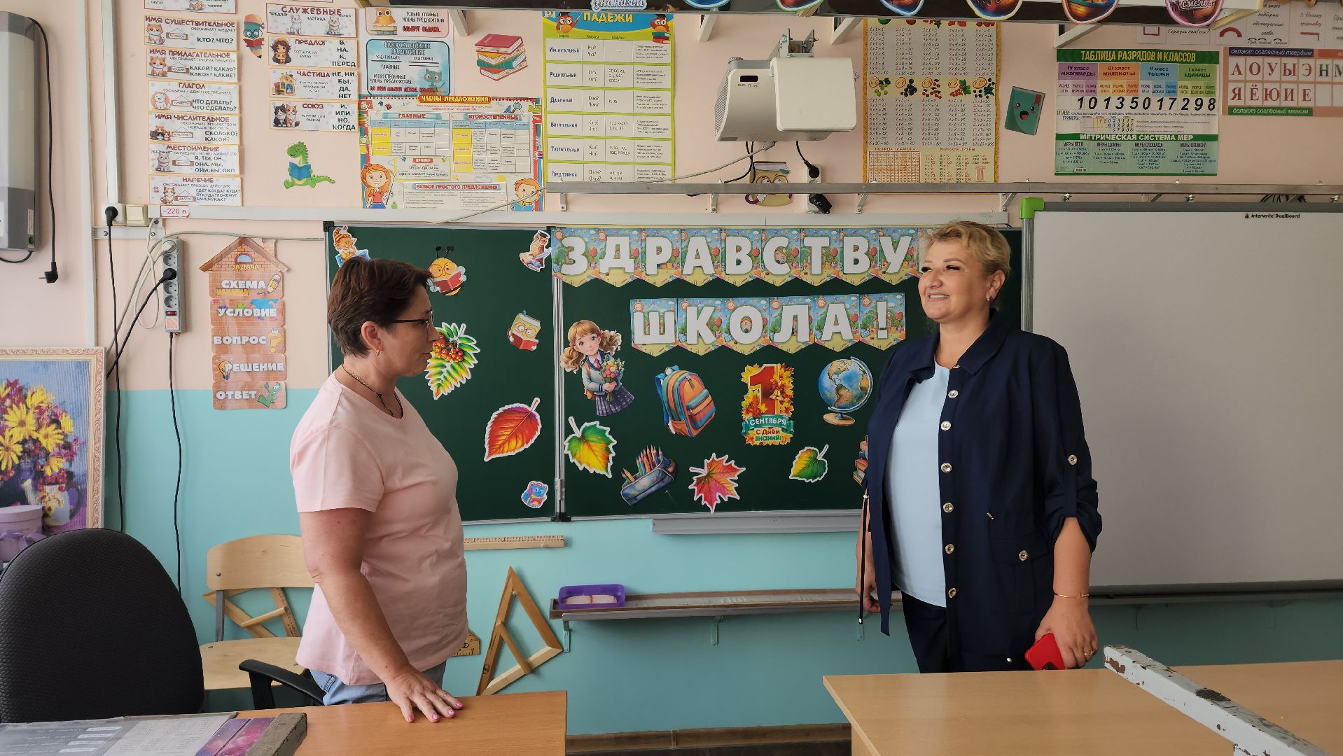 Школа, подготовка к 1 сентября, Лобня ,