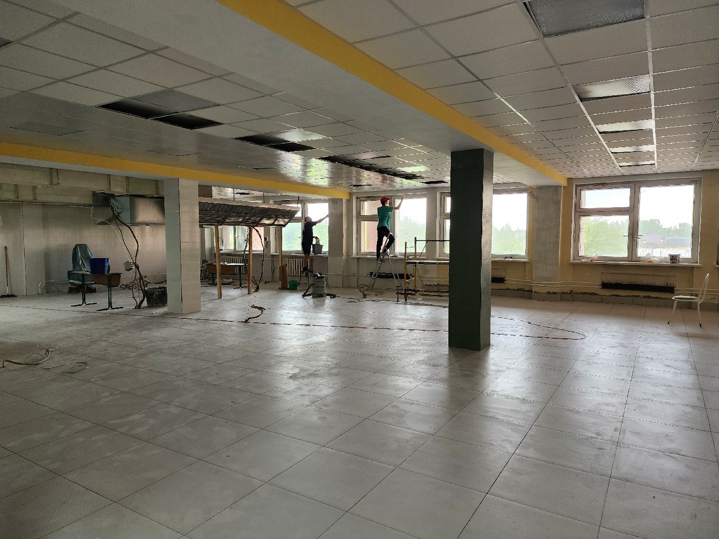 раменское, образование, ремонт столовой в новохаритоновской школе,