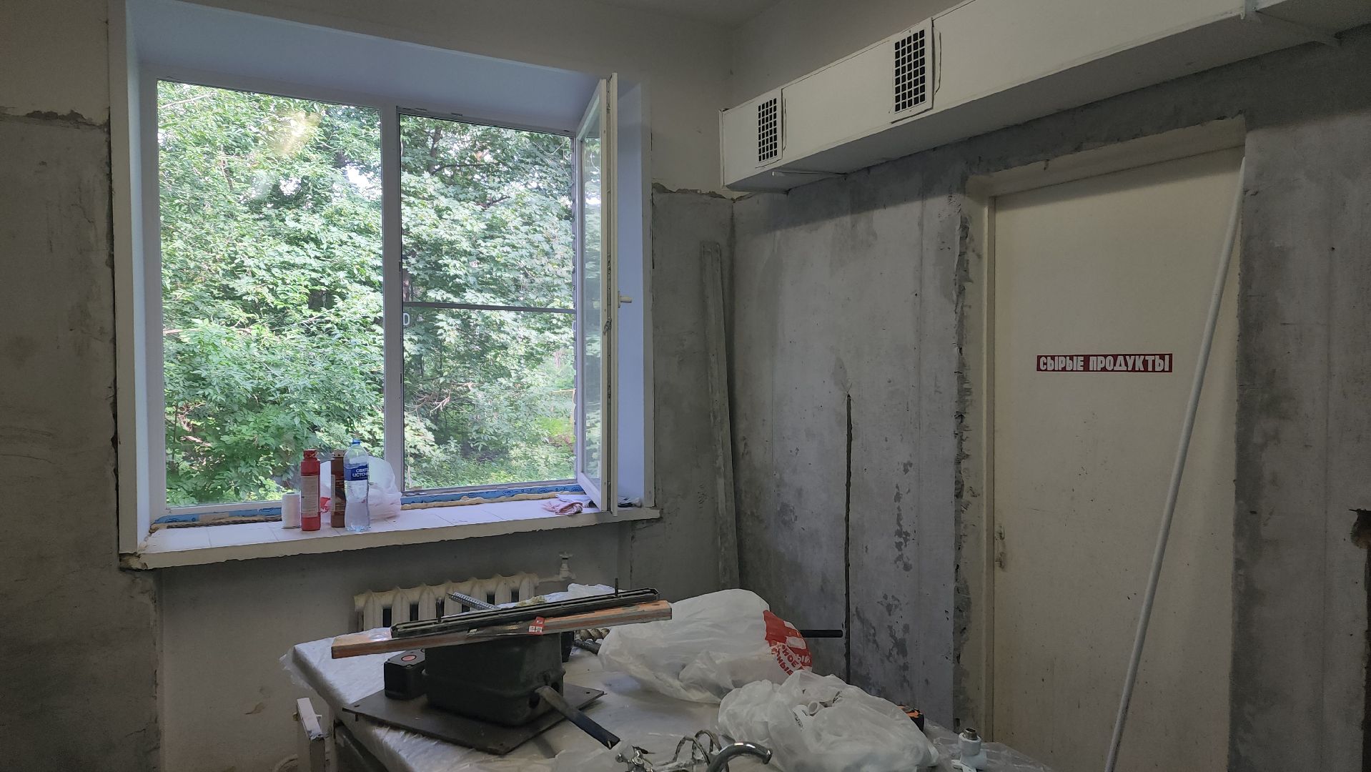 вертикалки, пушкино, лицей, пушкинский округ, ремонт в колледже,подготовка к 1 сентября,кухня, классы,