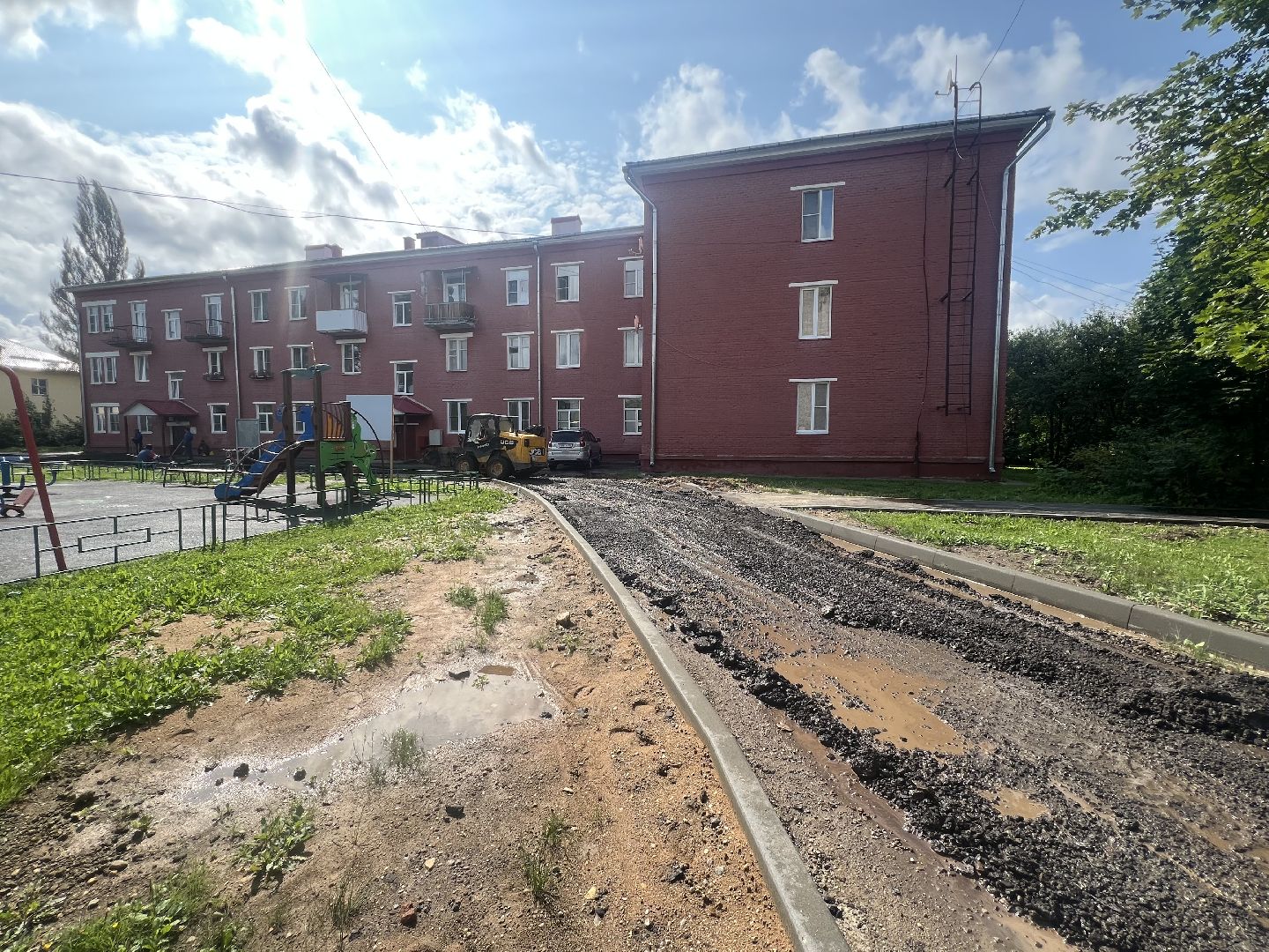 талдомский округ, Поселок северный, Благоустро,