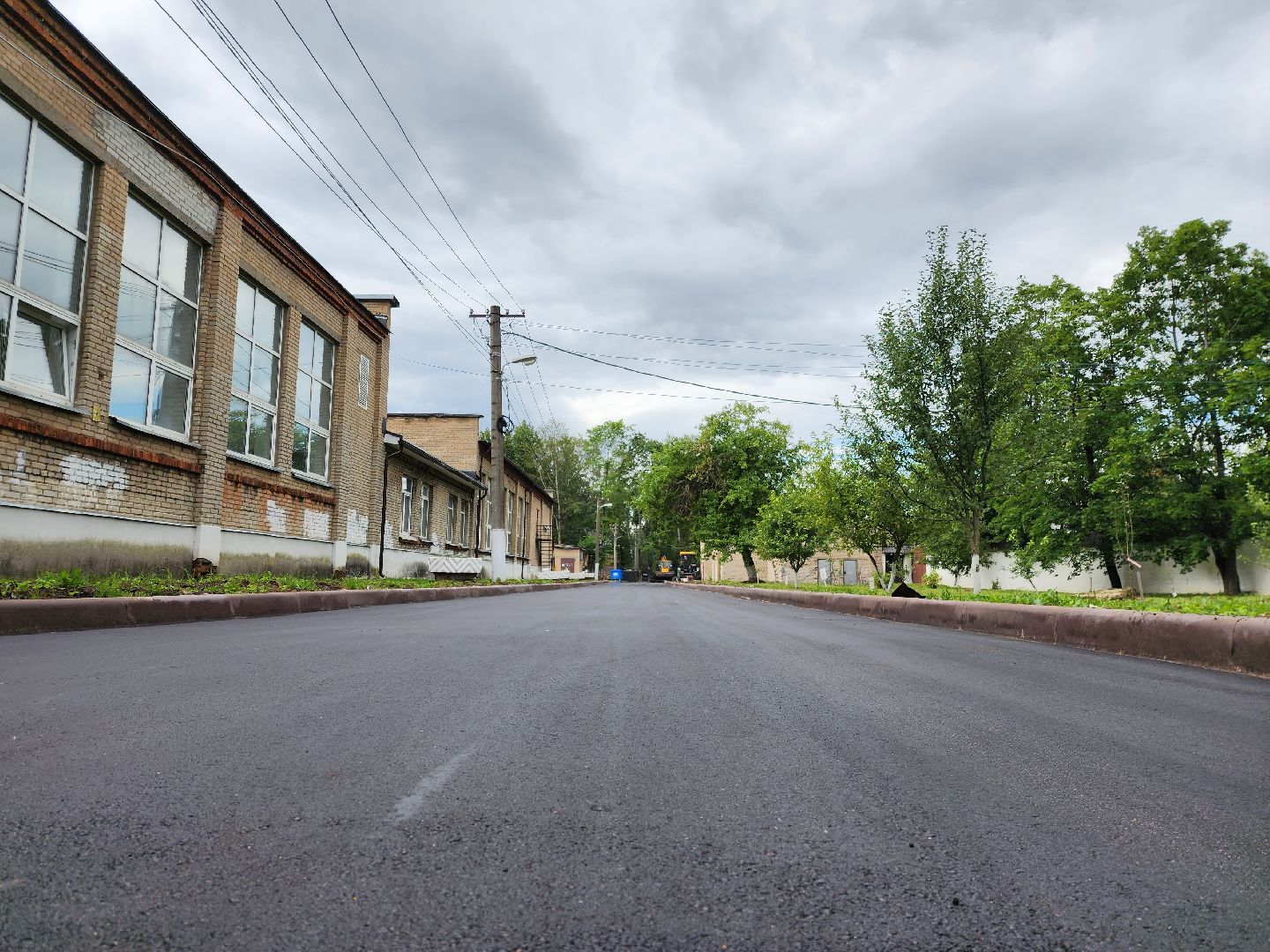 раменское, образование, ремонт образовательных учреждений округа, благоустройство территории второго здания гжельской школы,
