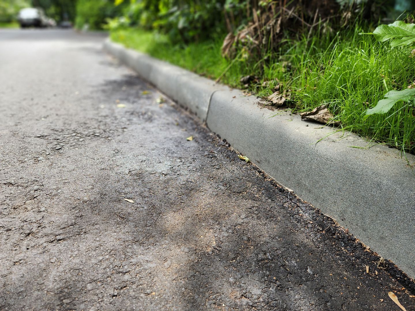 королёв, благоустройство , новые асфальт на толстого,