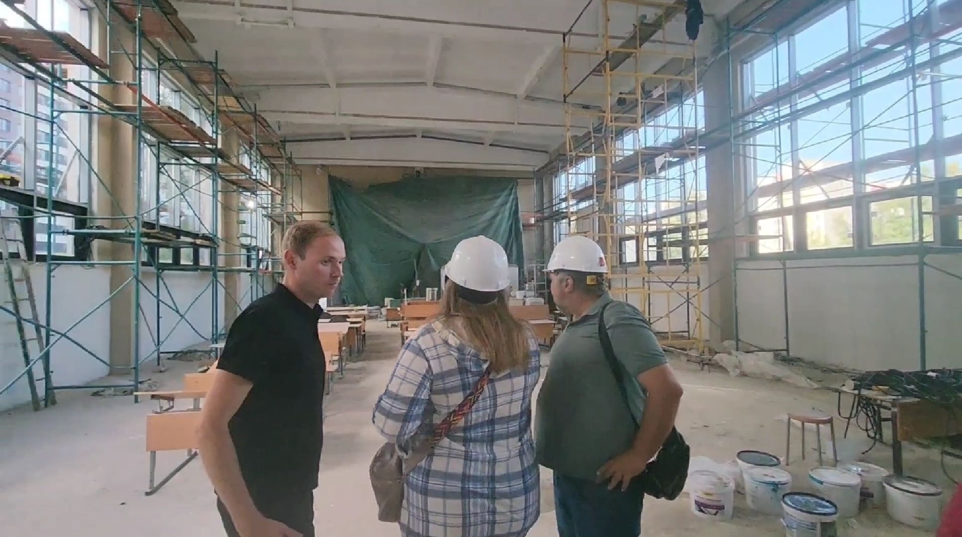 долгопрудный, школа 7, капитальный ремонт, жилой комплекс бригантина, заводской район, пристройка на 1300 мест, родительский комитет,