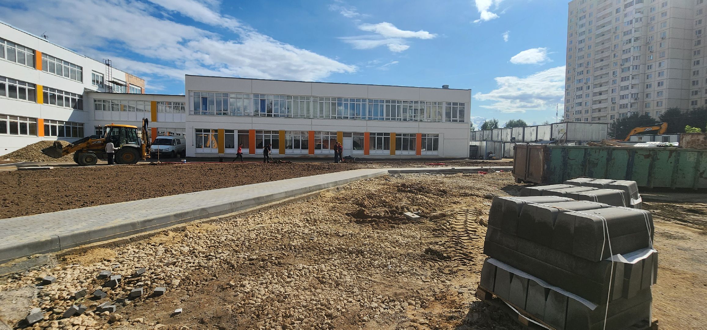 долгопрудный, 13 гимназия, пристройка на 300 мест,интерактивные доски, спортзал, стадион,