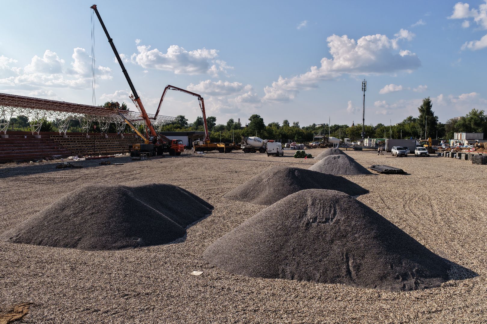 видео с коптера, стадион торпедо, спорт в орехово-зуево,