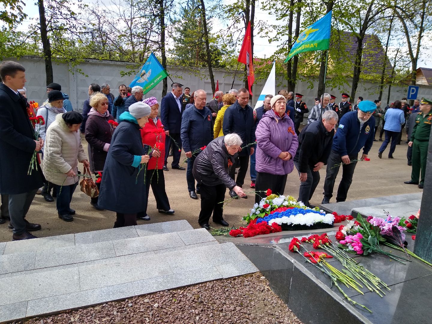 Раменское, общество, возложение цветов,