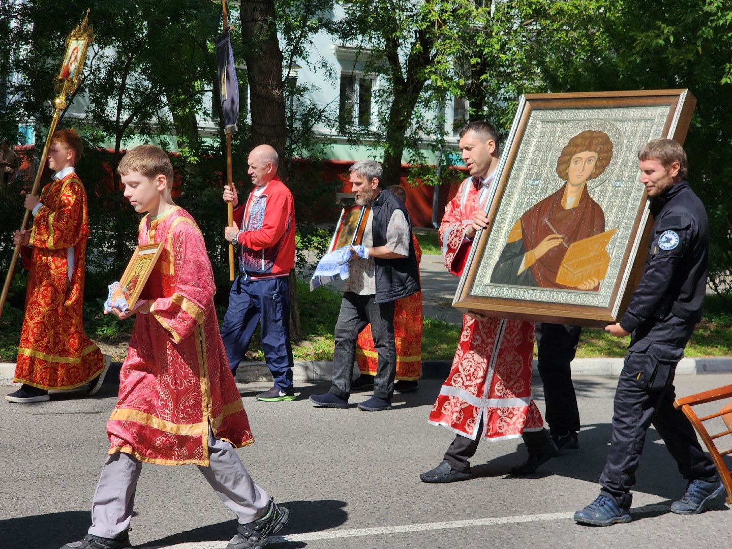 фрязино, крестный ход, церковный праздник,