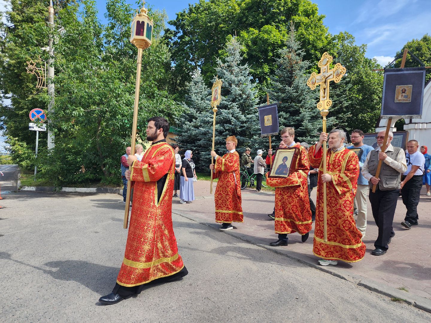 фрязино, крестный ход, церковный праздник,