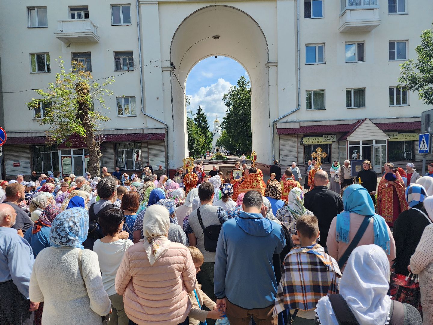 фрязино, крестный ход, церковный праздник,