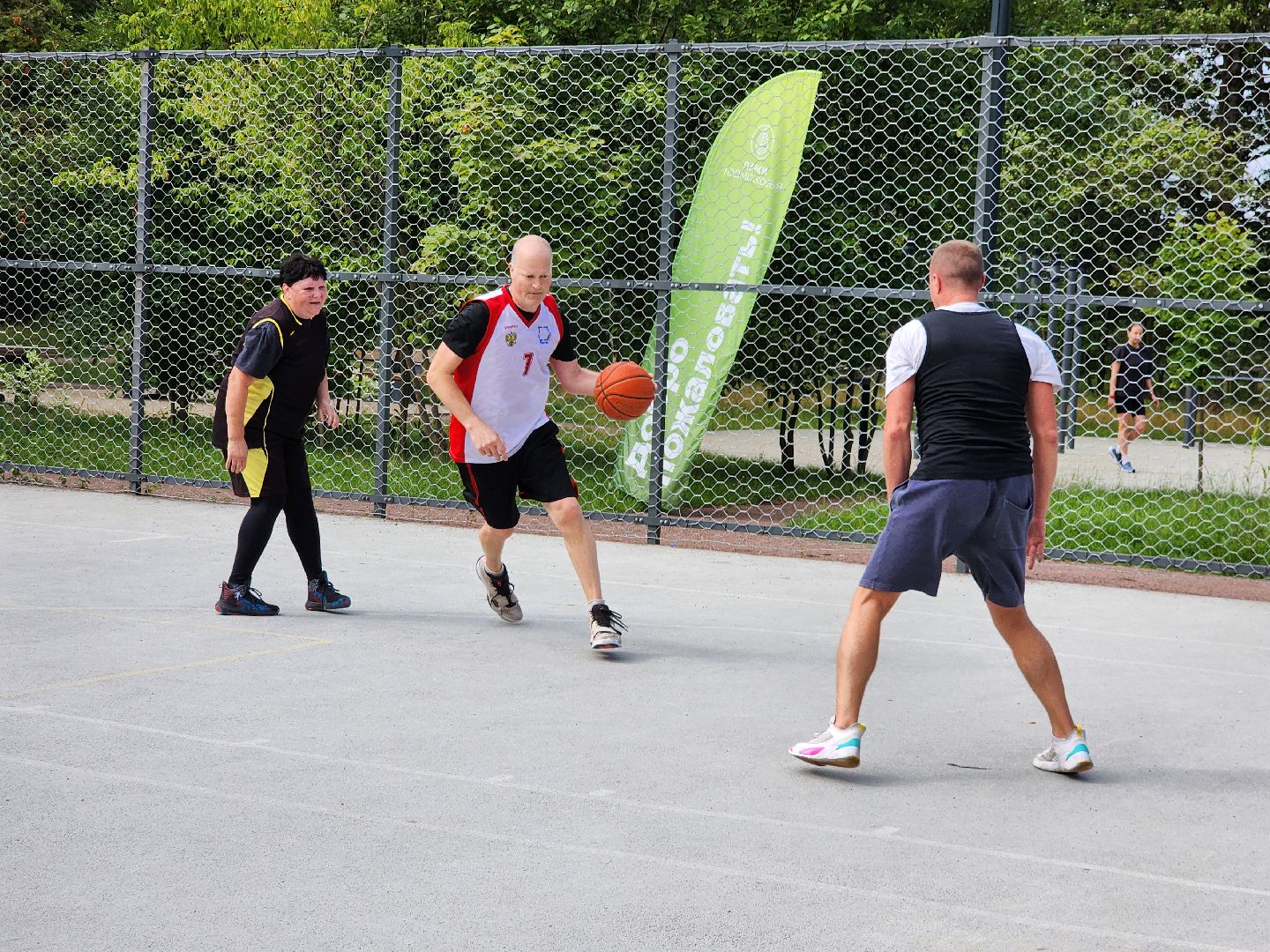 фрязино, день физкультурника, турнир по баскетболу, ветераны спорта,