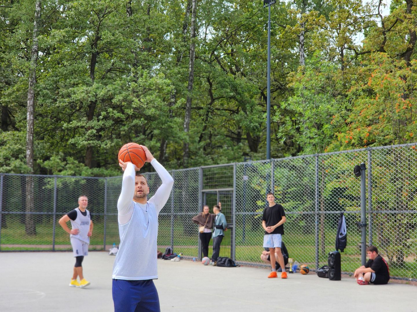 фрязино, день физкультурника, турнир по баскетболу, ветераны спорта,