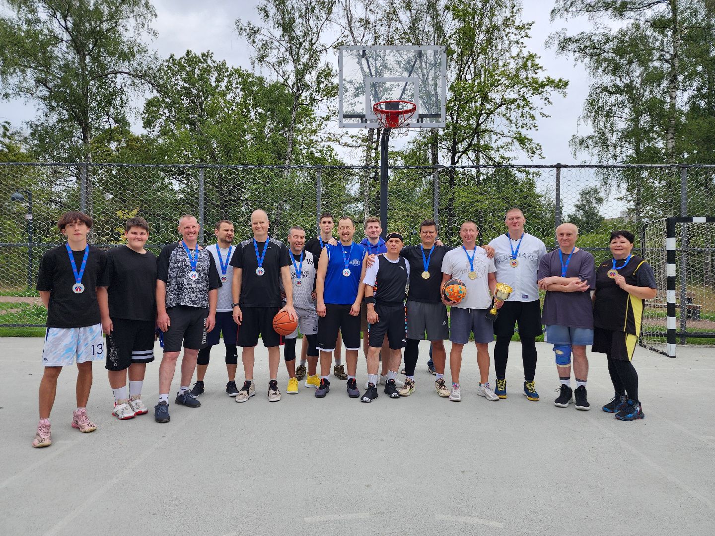 фрязино, день физкультурника, турнир по баскетболу, ветераны спорта,