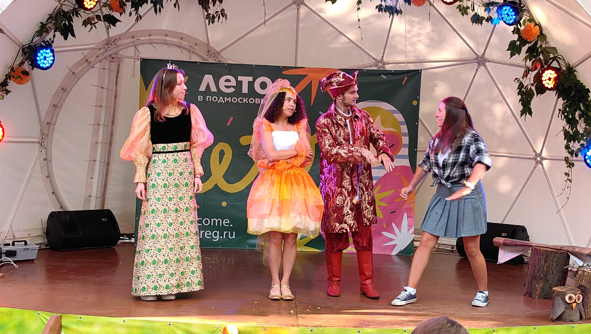 день округа, концерт, мастер-класс, пони, попкорн,