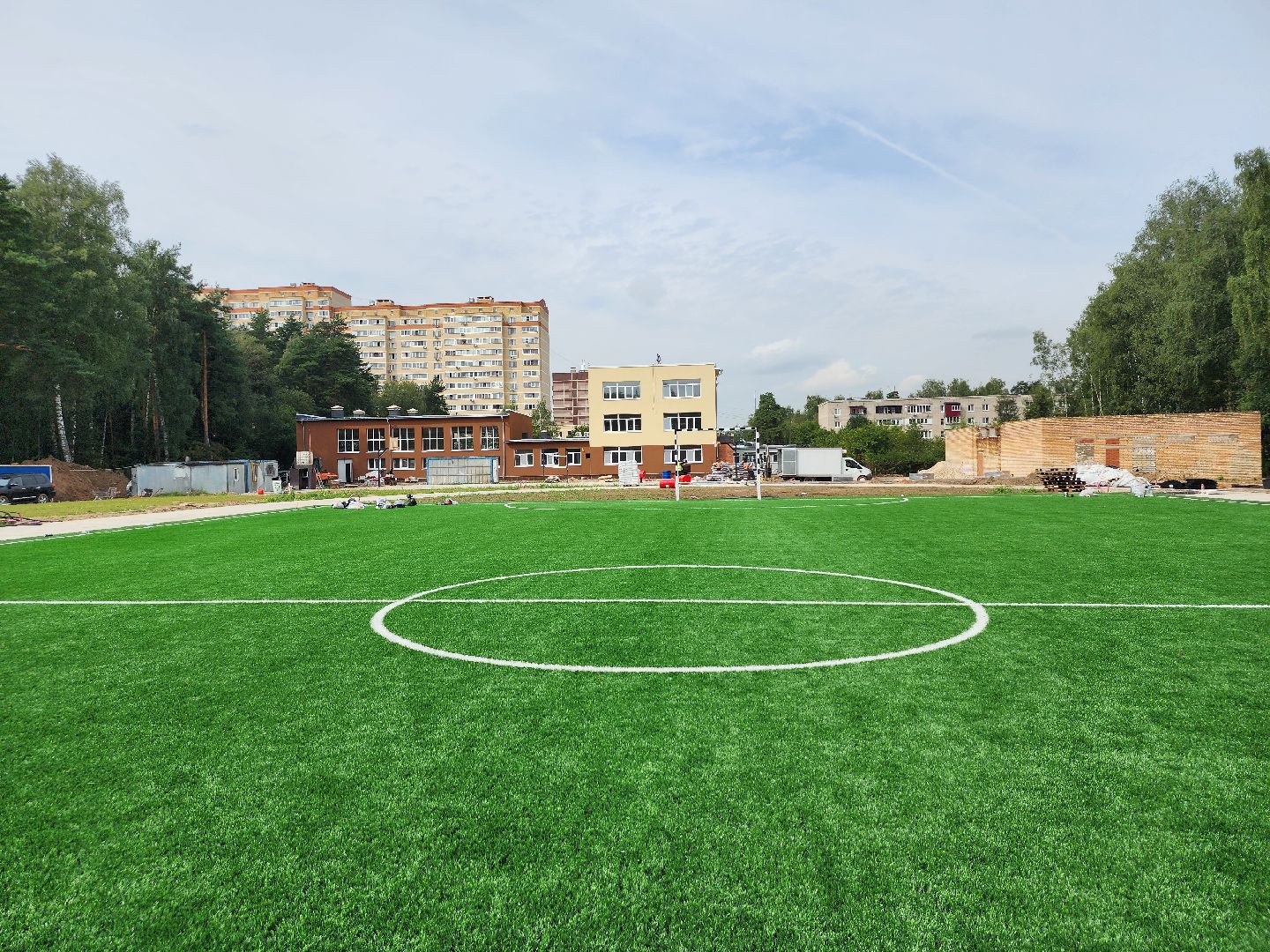 капитальный ремонт, центр образования, ремонт школы, поселок зеленый, богородский городской округ,