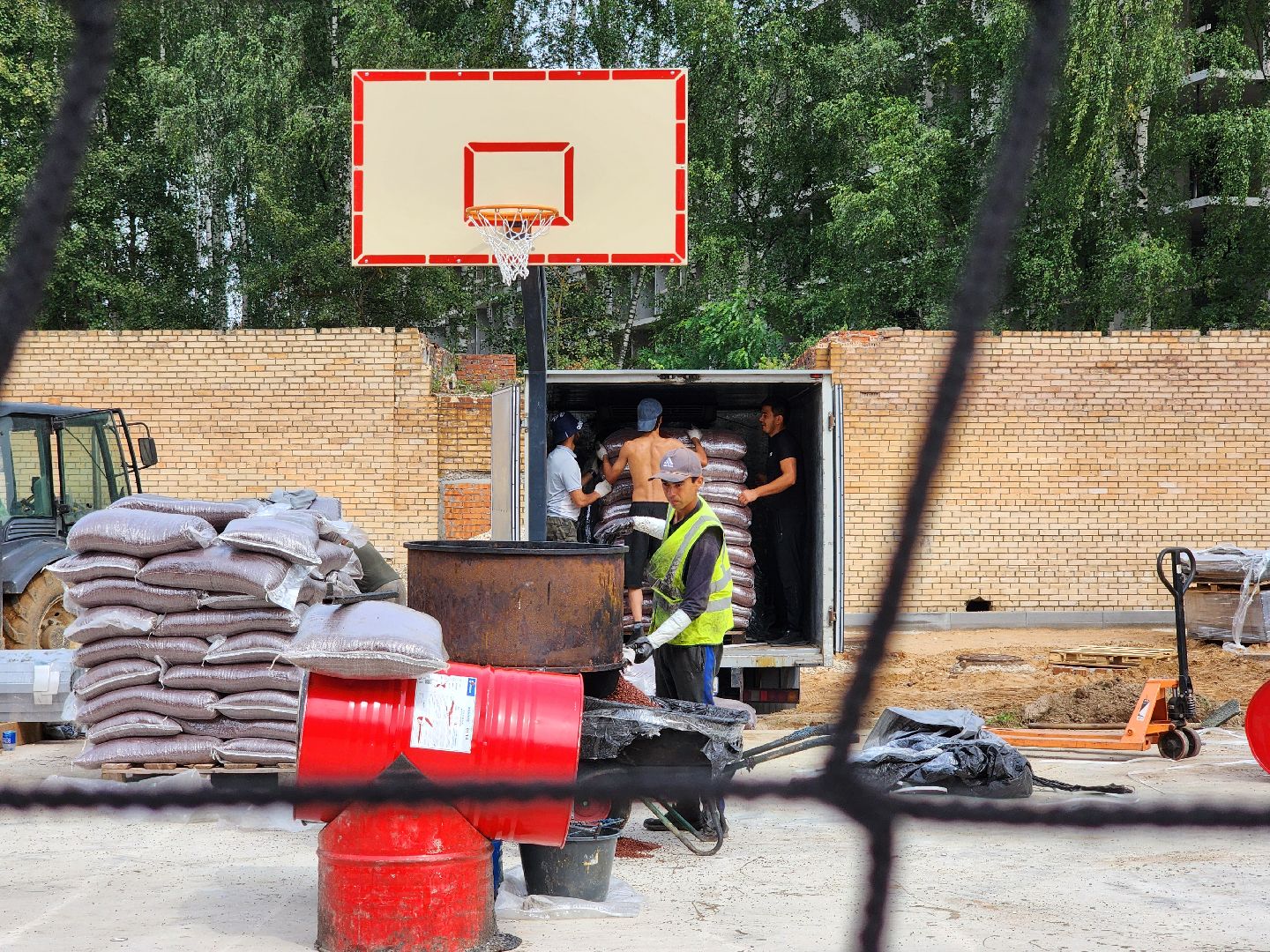 капитальный ремонт, центр образования, ремонт школы, поселок зеленый, богородский городской округ,