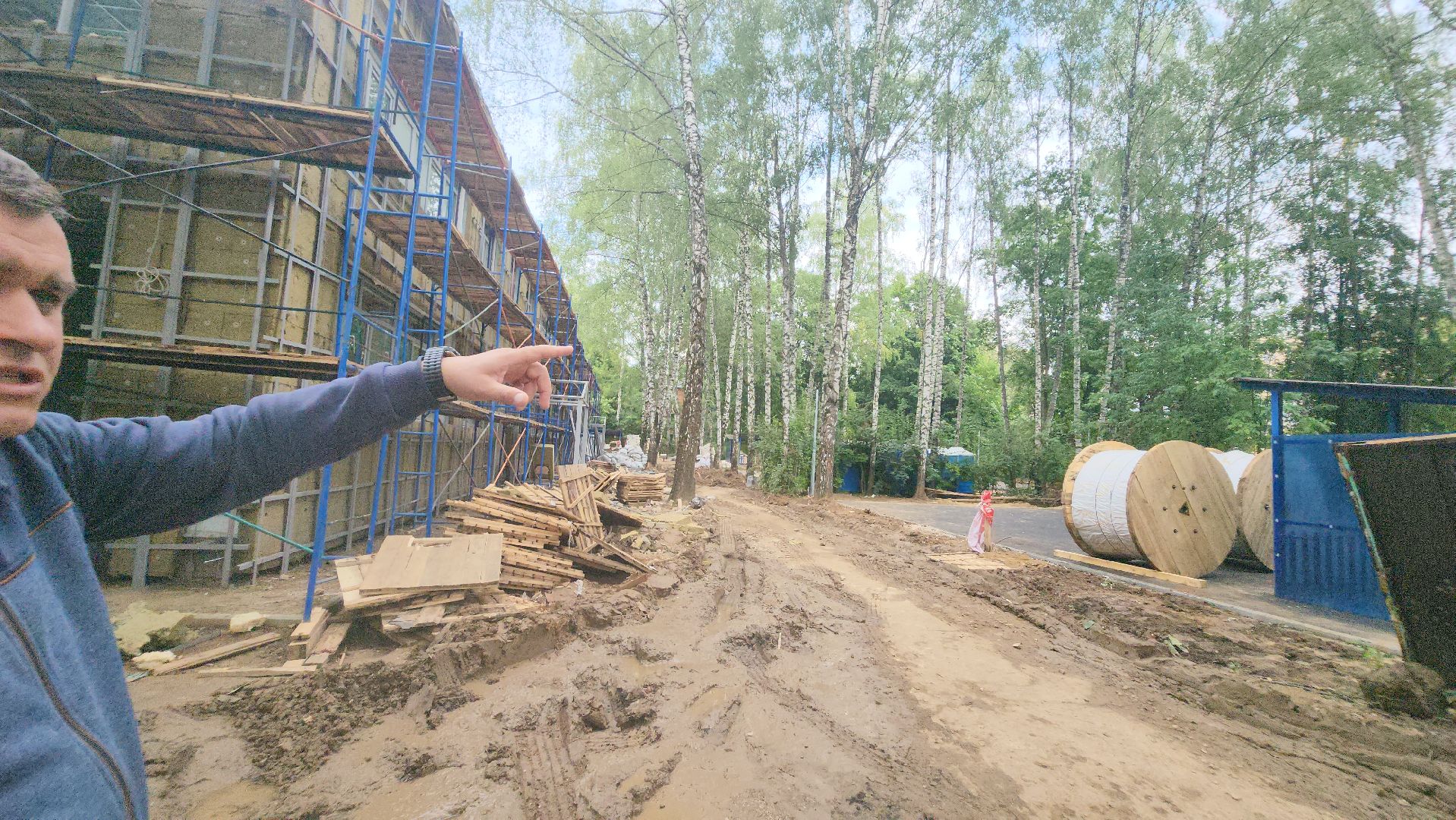 долгопрудный, капитальный ремонт, северная улица, детский сад 9 в долгопрудном, фасадная плитка,чистовая отделка стен,