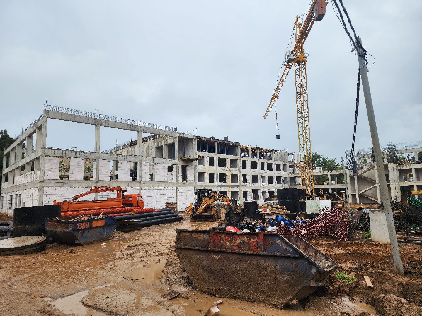 подольск, Строительство , школа 16,