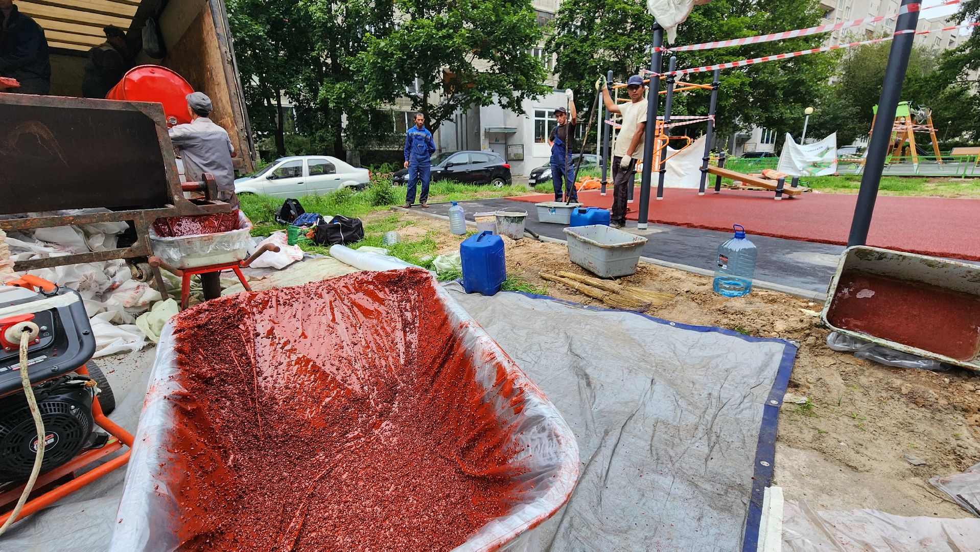 протвино, площадка воркаута, благоустройство,