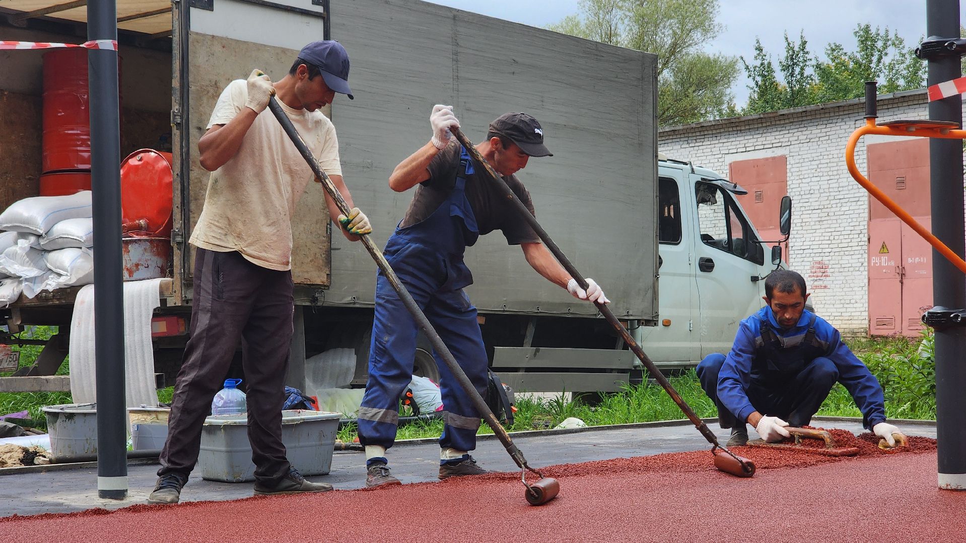 протвино, площадка воркаута, благоустройство,