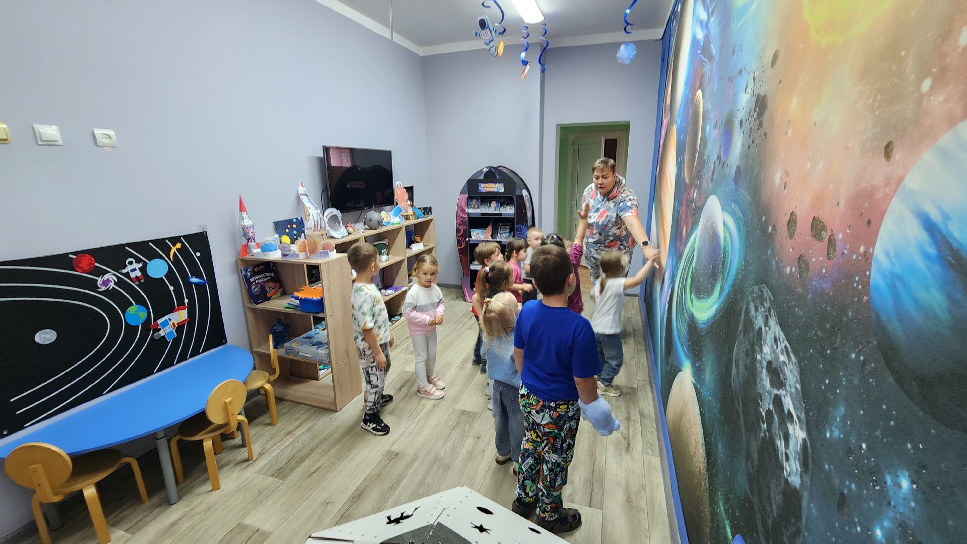 планетарий в детсаду, гимназия протвино, обоазование,