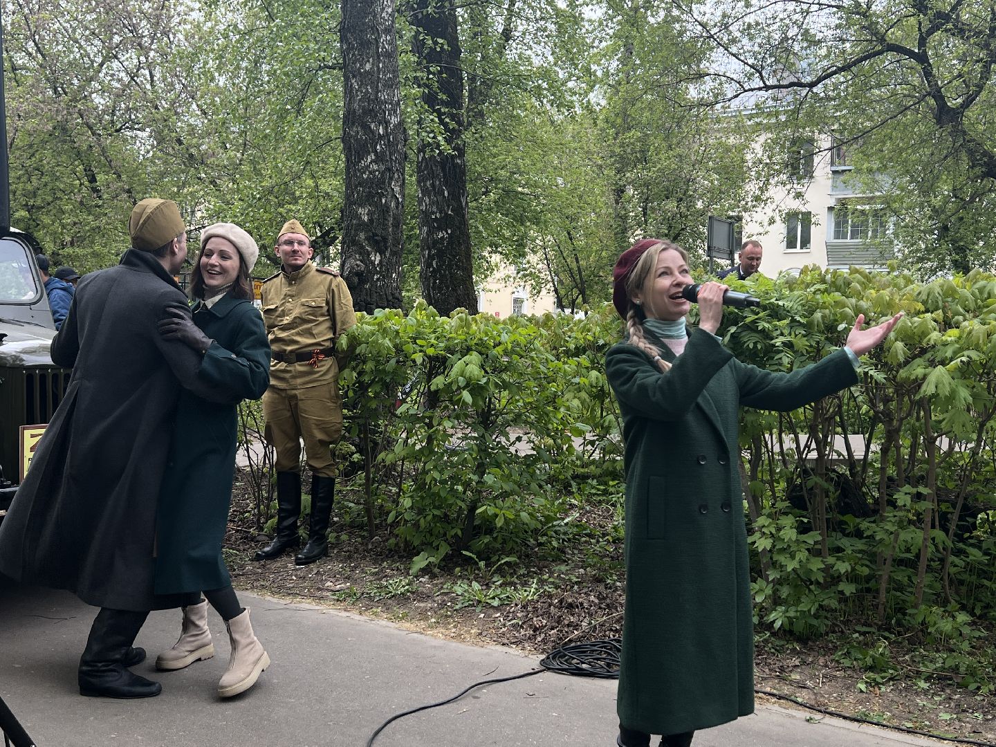 Химки, Поющие дворы, 9 мая, День Победы, ветераны, концерт