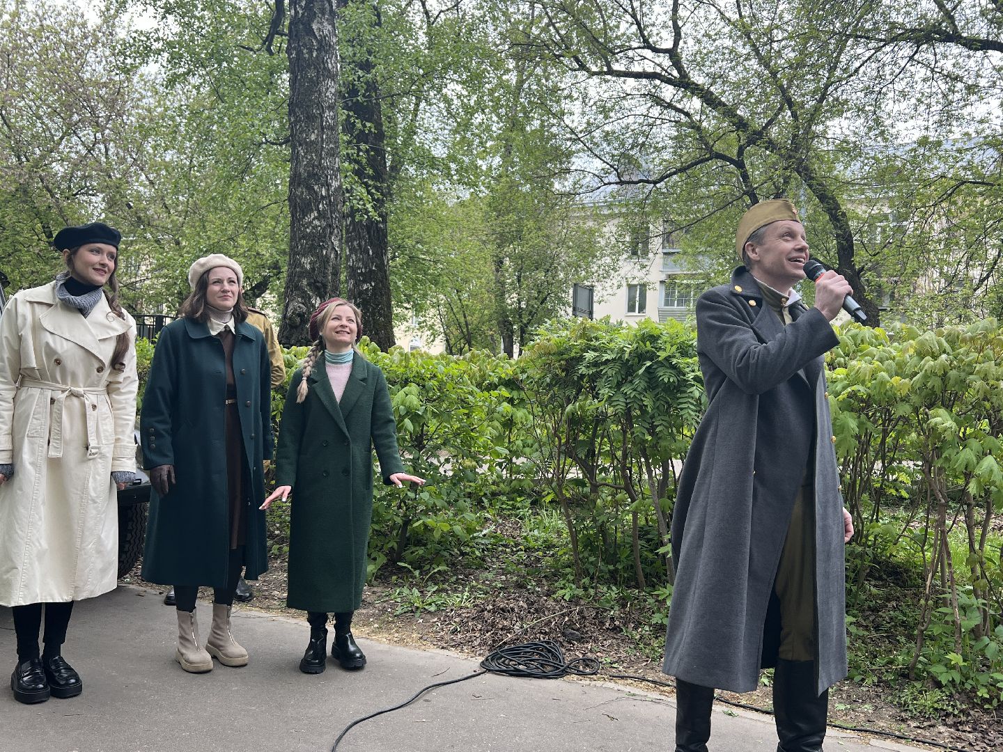 Химки, Поющие дворы, 9 мая, День Победы, ветераны, концерт