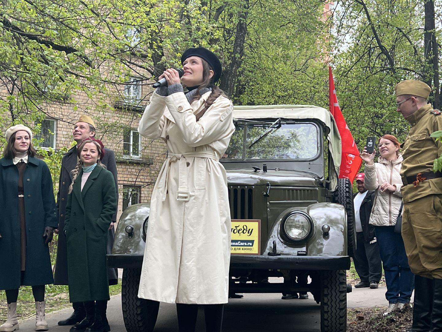 Химки, Поющие дворы, 9 мая, День Победы, ветераны, концерт