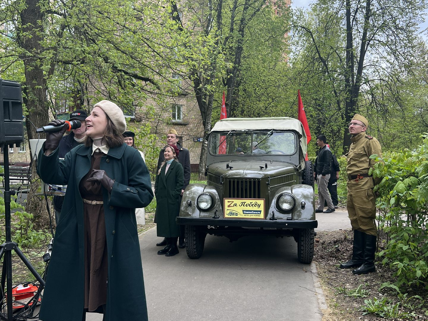 Химки, Поющие дворы, 9 мая, День Победы, ветераны, концерт