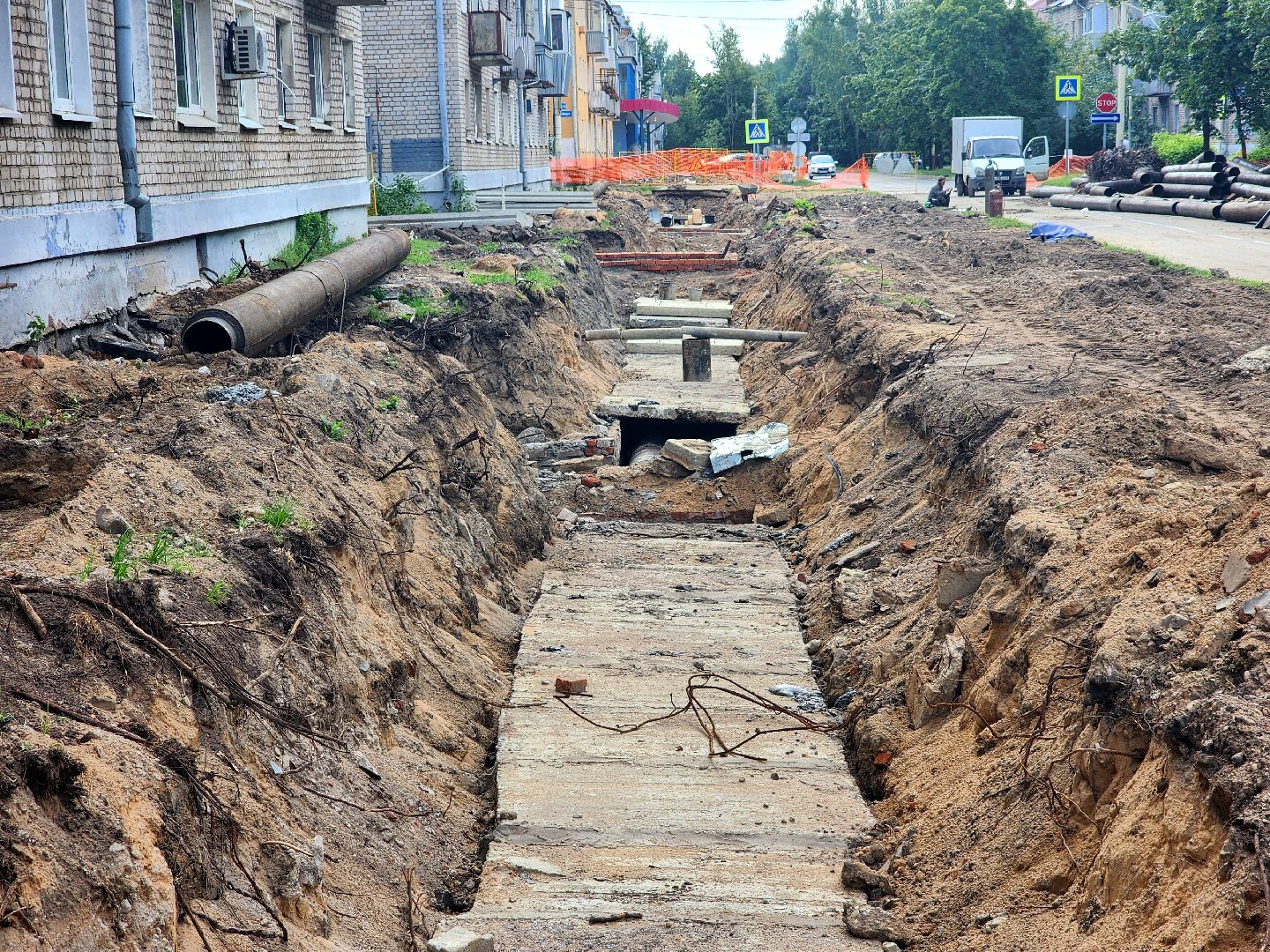 дубна, жкх, теплотрасса, капремонт теплосетей,