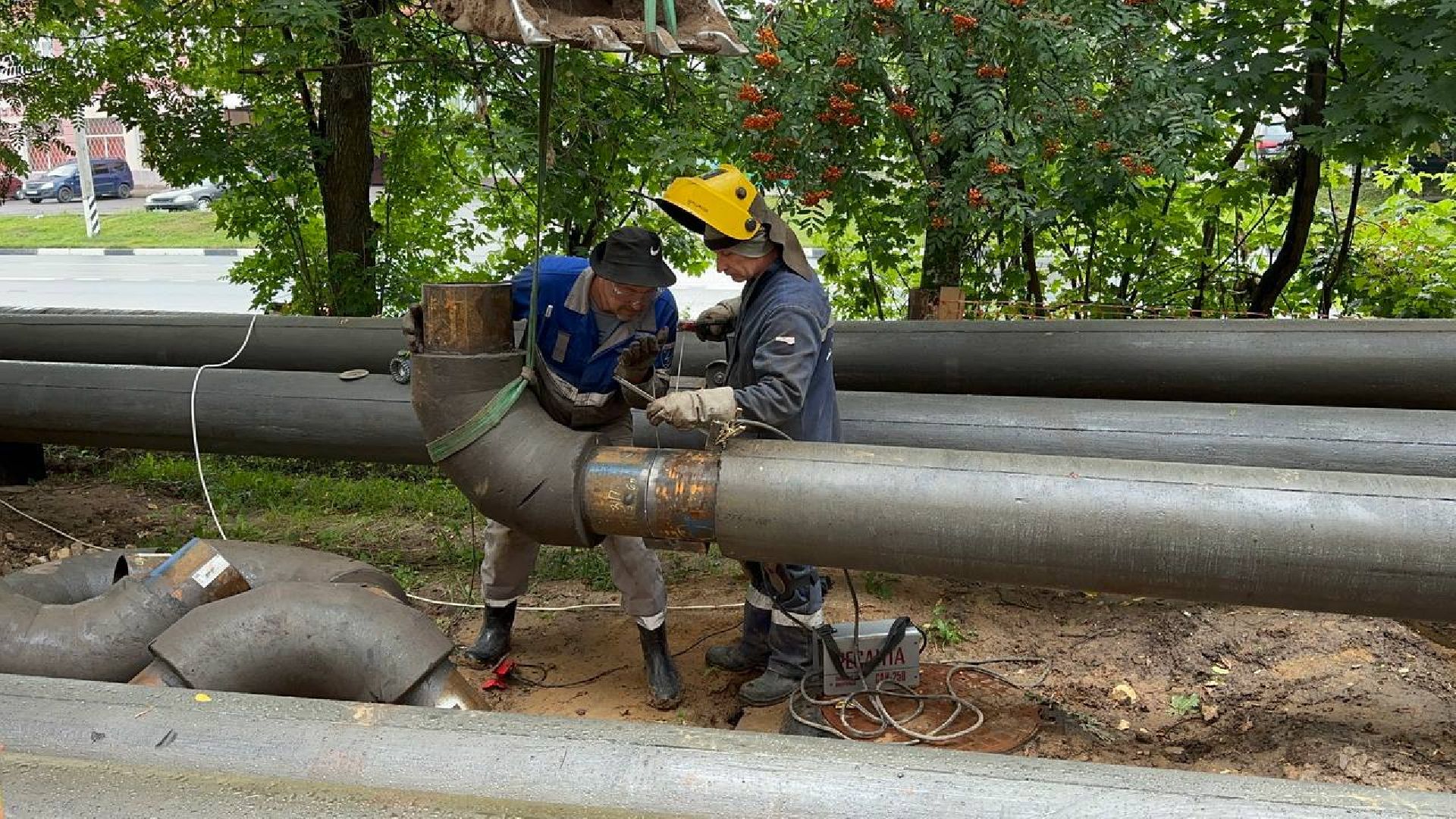 жкх, ремонт теплосетей, домодедово,