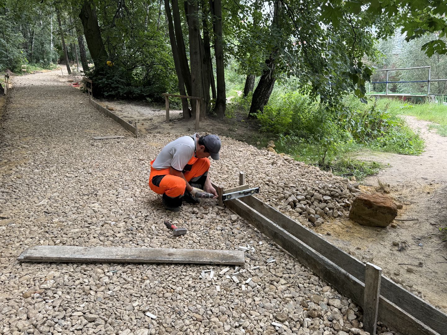люберцы, томилинский лесопарк, Благоустройство ,