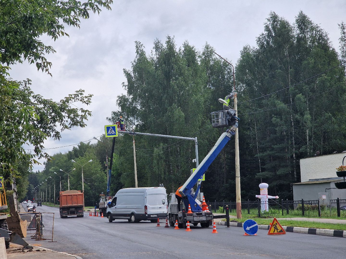 Обновлениефонарей, Дубна, Освещение,