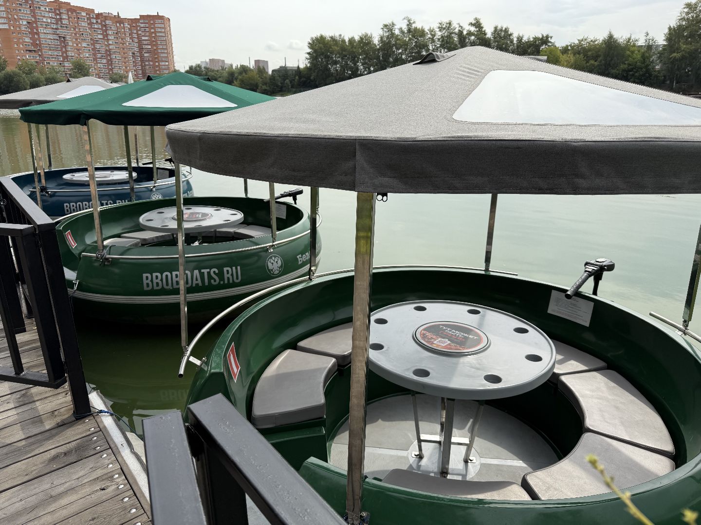 котельники, белая дача, прокат лодок,  Гриль-лодка,