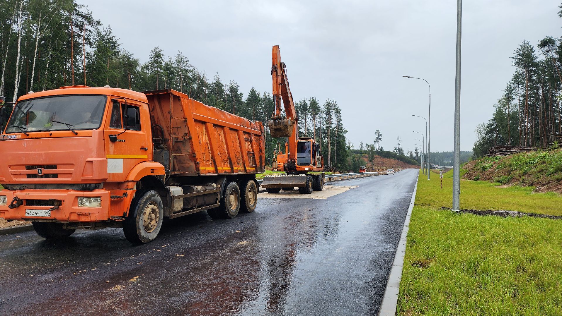 истра, строительство дорог, дороги,