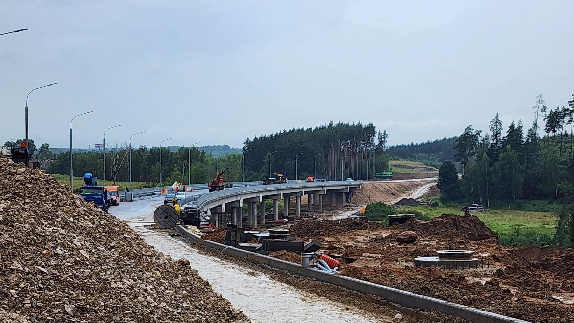 истра, строительство дорог, дороги,