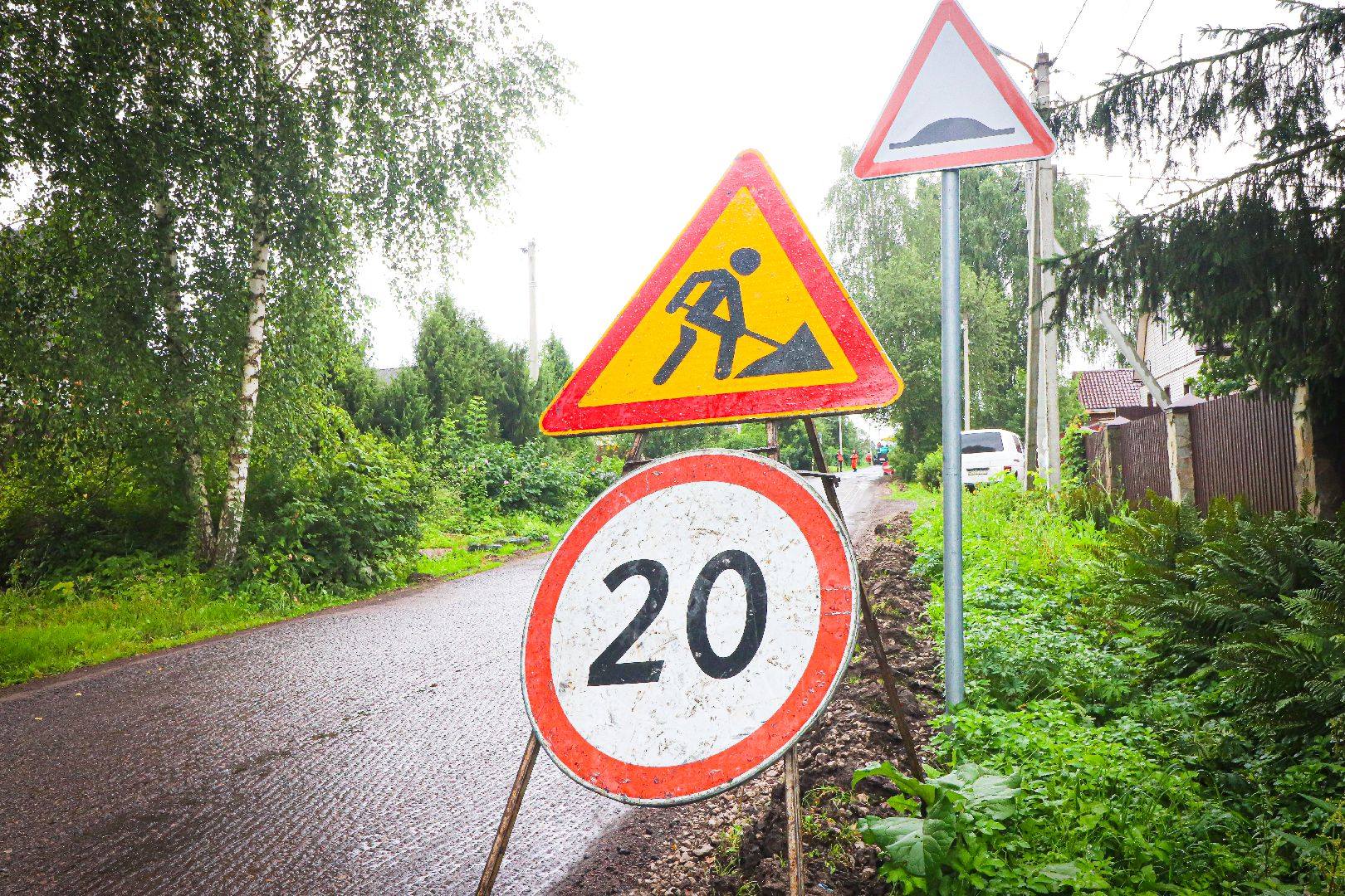 клин, дороги, ремонт дорог, общество, транспорт,