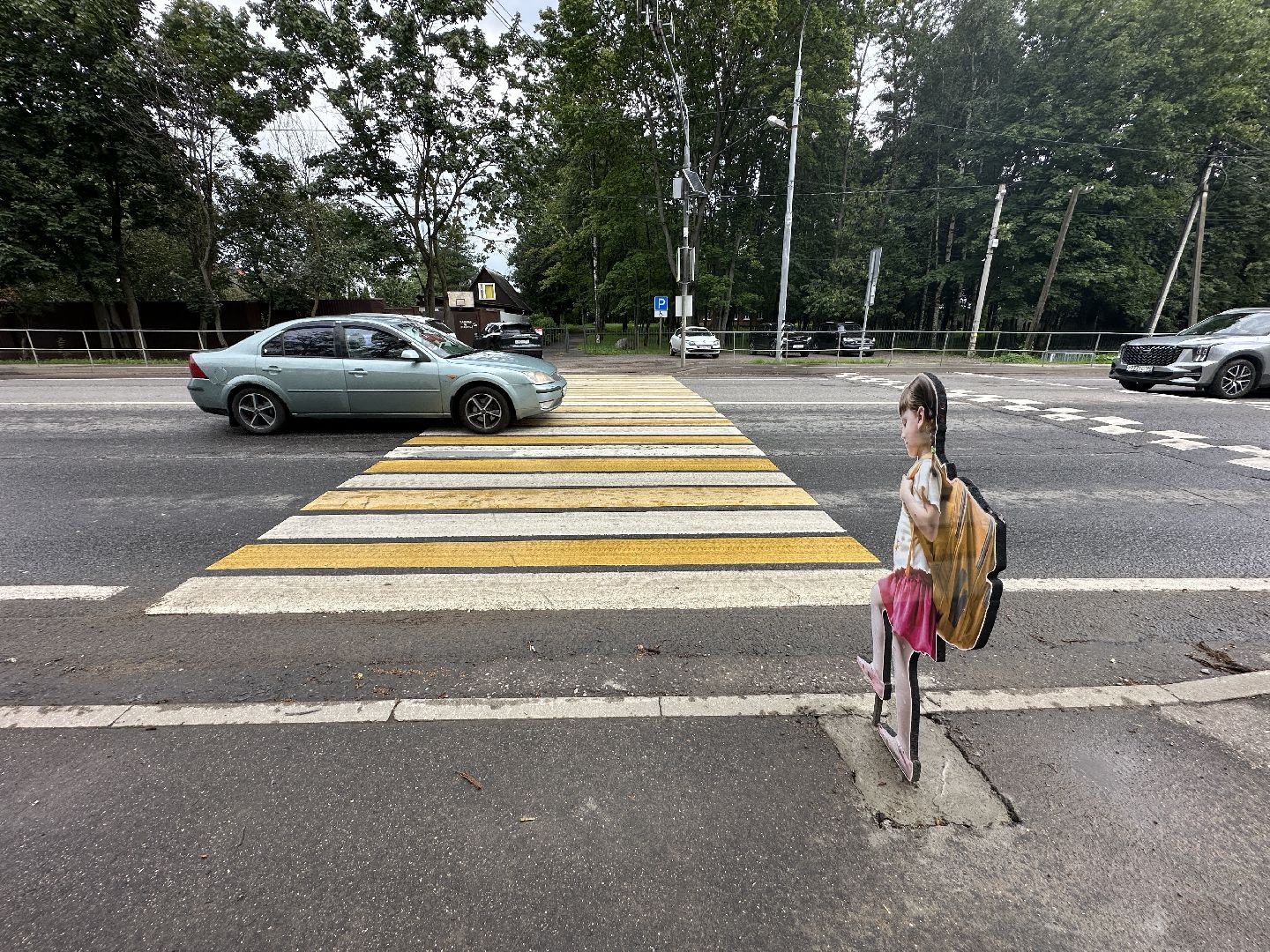 безопасность на дорогах, школьники, пдд, муляжи детей , пушкино, пушкинский городской округ,