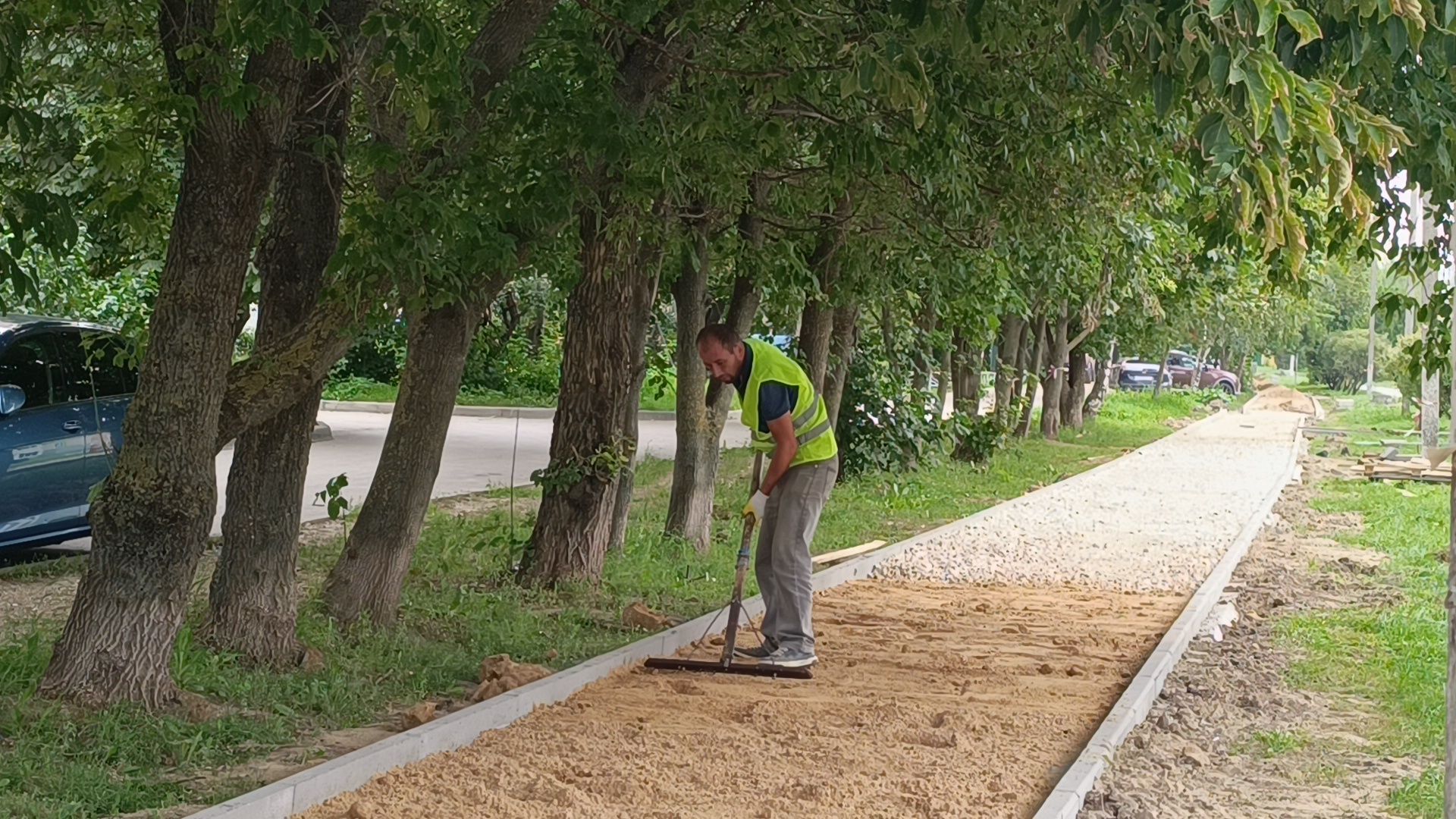 пешеходная дорога, лобня, благоустройство,