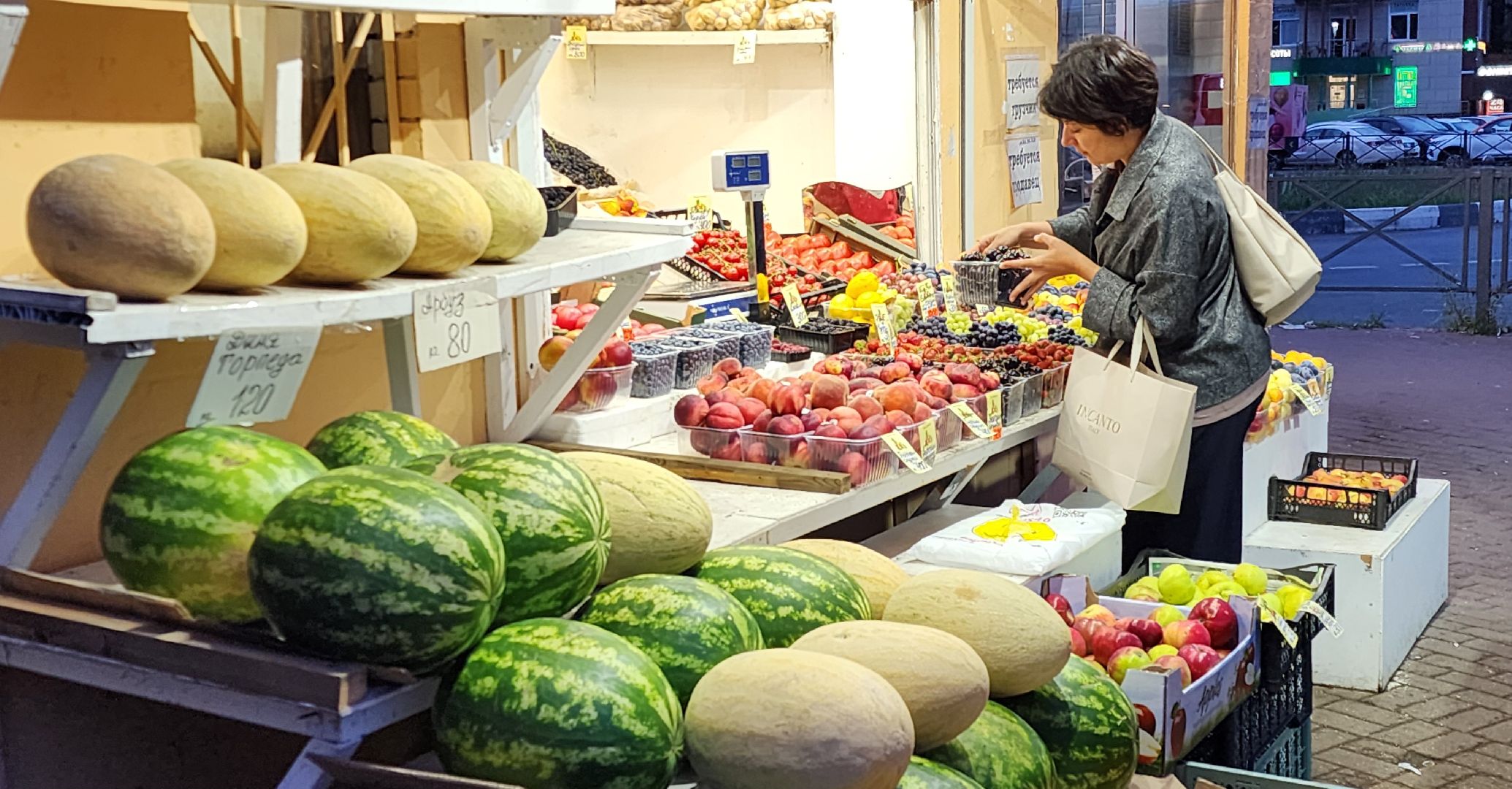 бахчевые развалы, арбуз, дыни и арбузы,