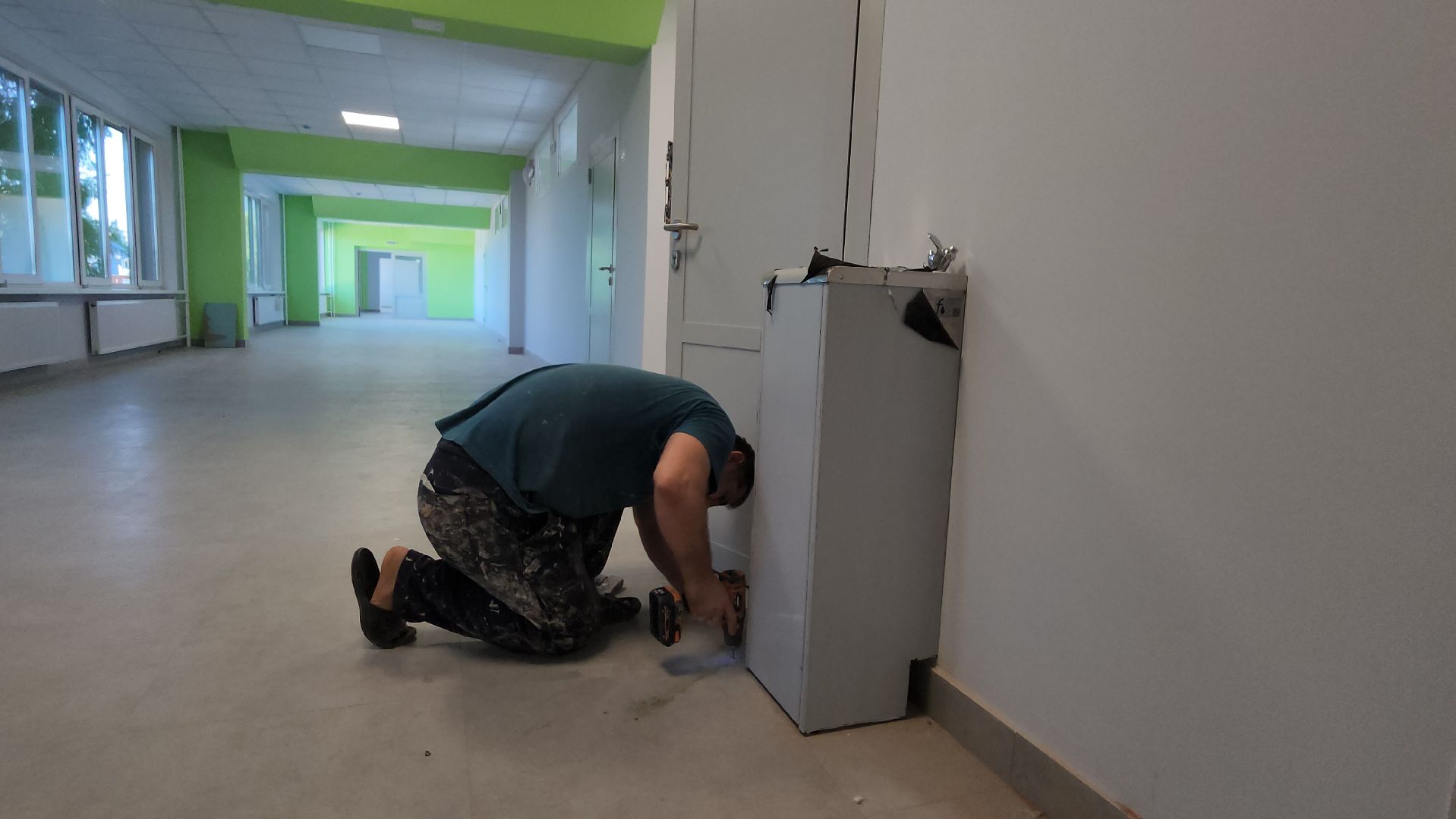 серпухов, улица луначарского, школа 2, капитальный ремонт школы,