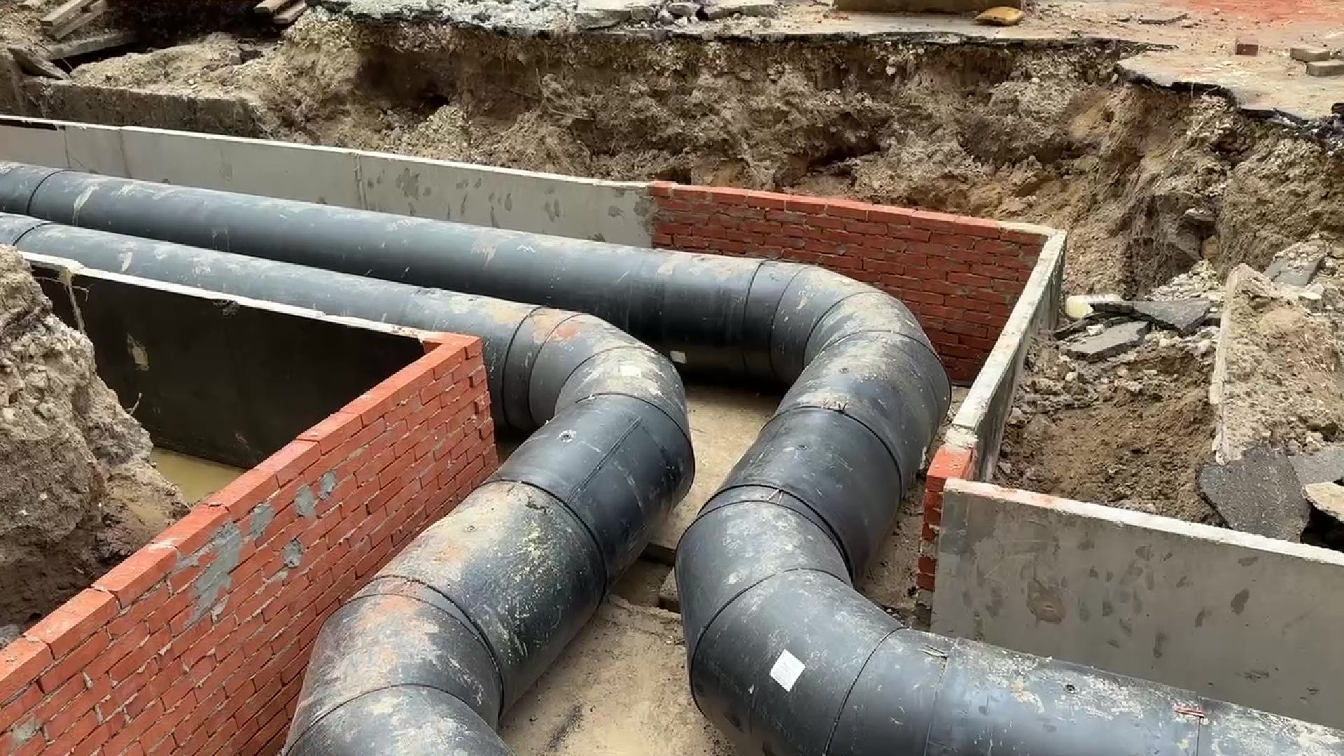 Реутов, ЖКХ,  замена теплотрассы, трубы,