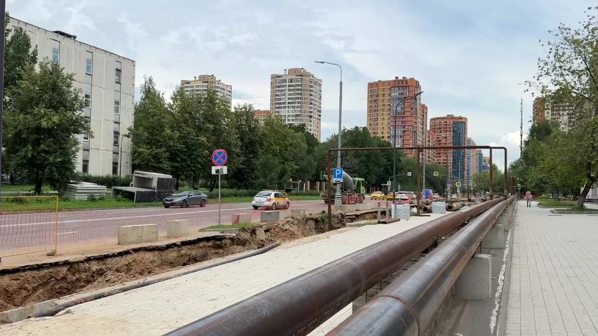 Реутов, ЖКХ,  замена теплотрассы, трубы,