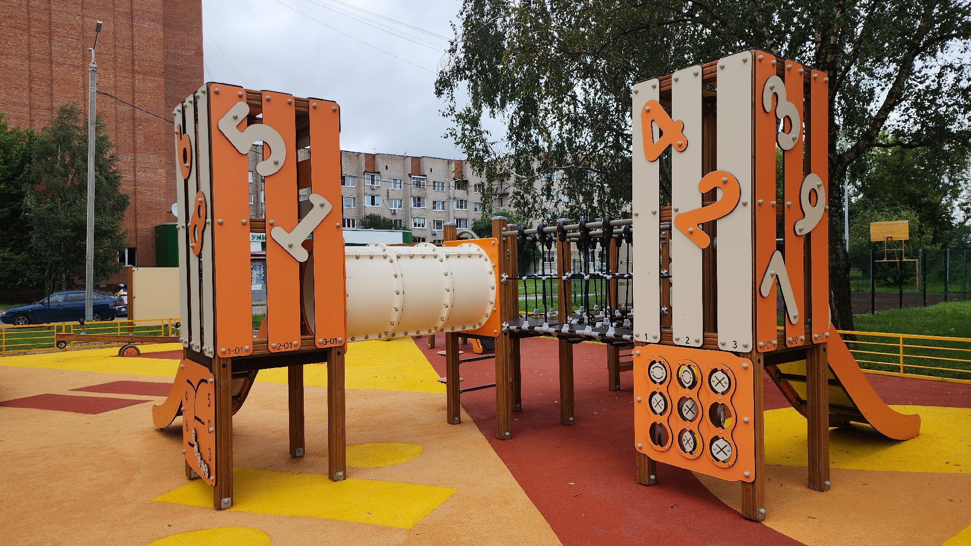 серпухов, подмосковье, детская площадка,