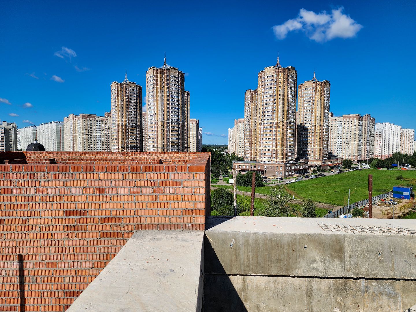 Подольск, Никольский храм в Кузнечиках, строительство храма,