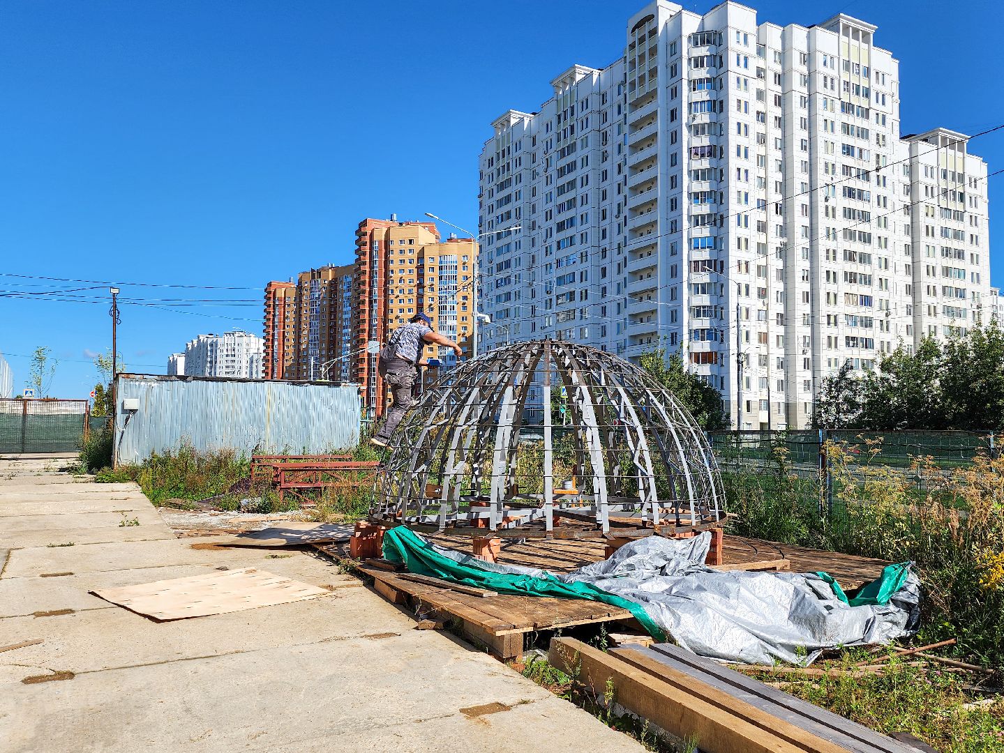 Подольск, Никольский храм в Кузнечиках, строительство храма,