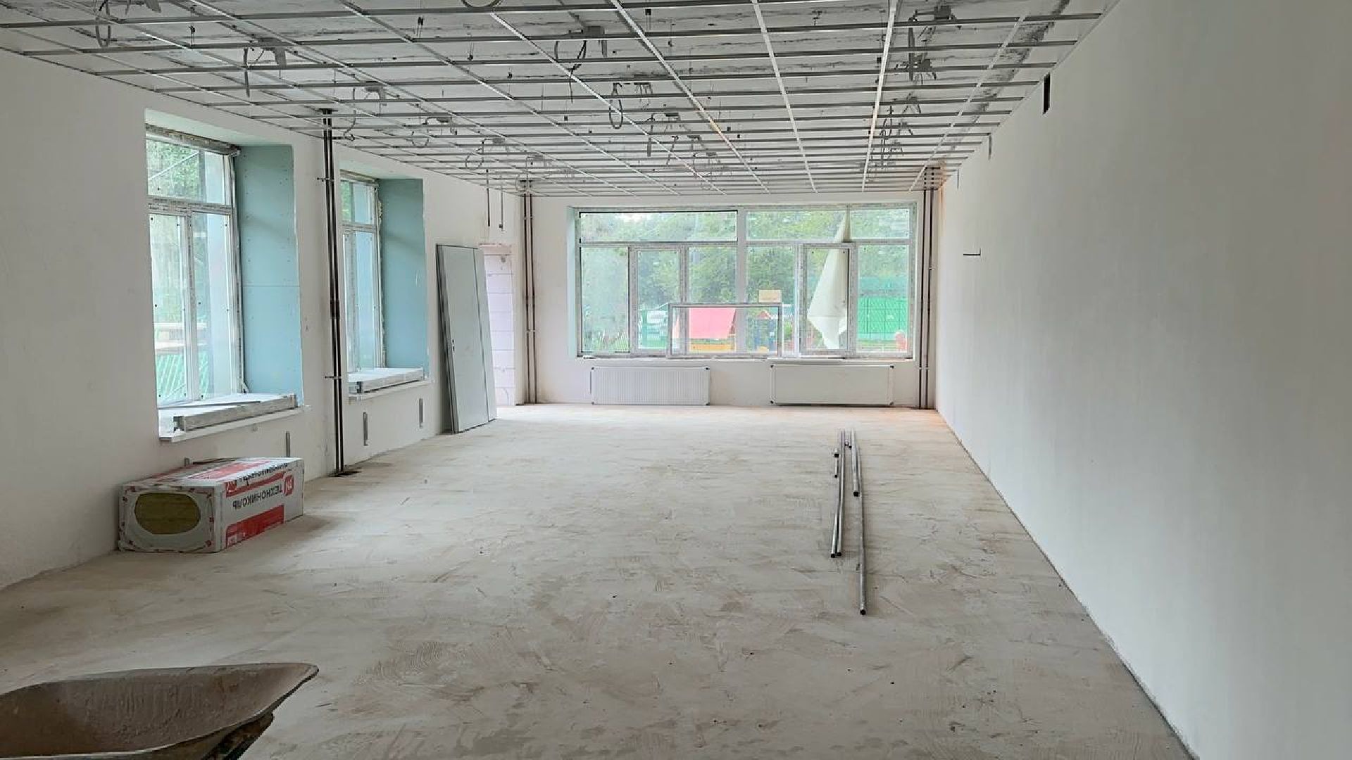 капитальный ремонт детского сада, домодедово,