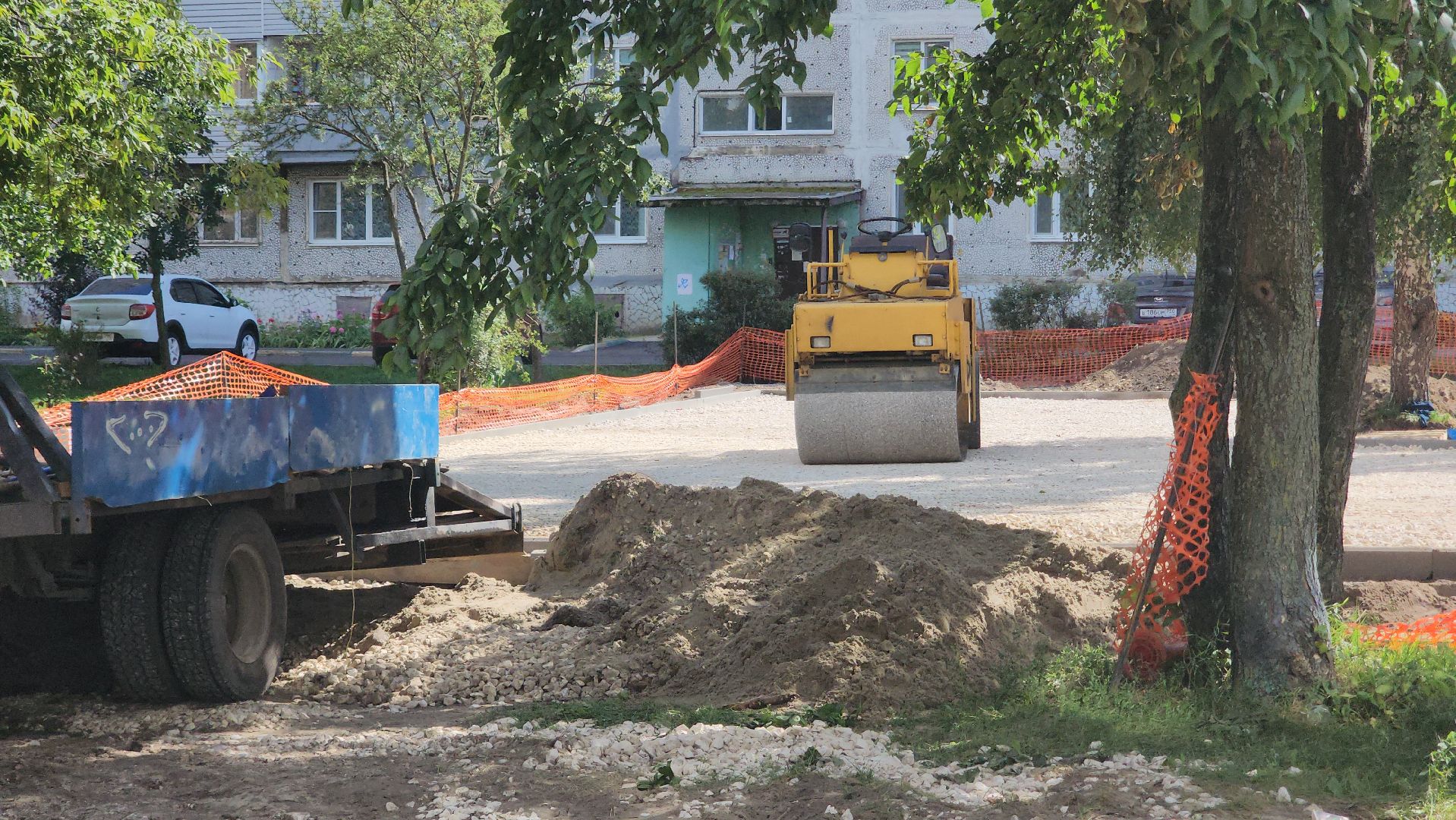павлово-посадский городской округ, площадка, благоустройство ,