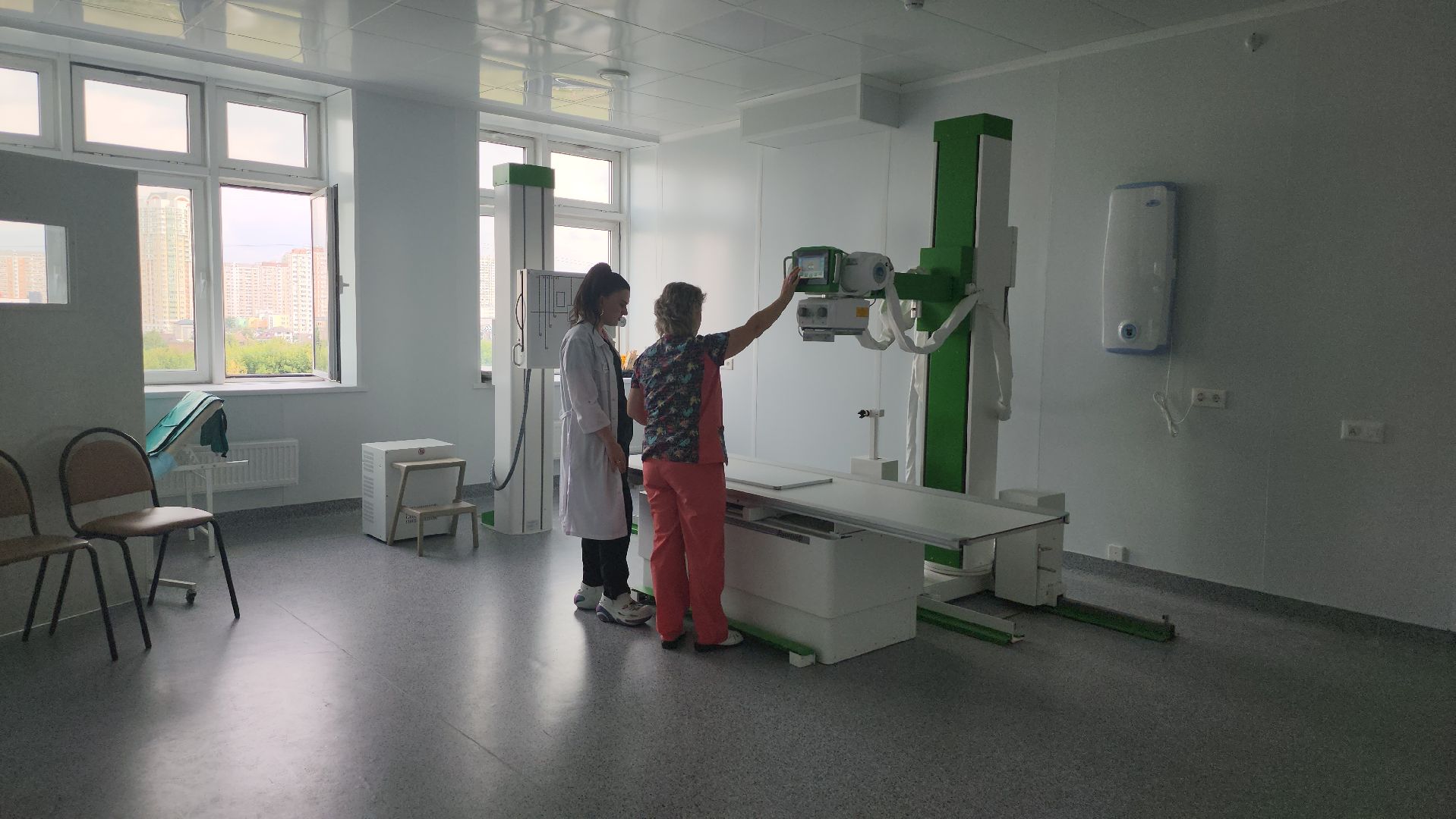 люберцы, люберецкая  областная больница, новый рентген аппарат,