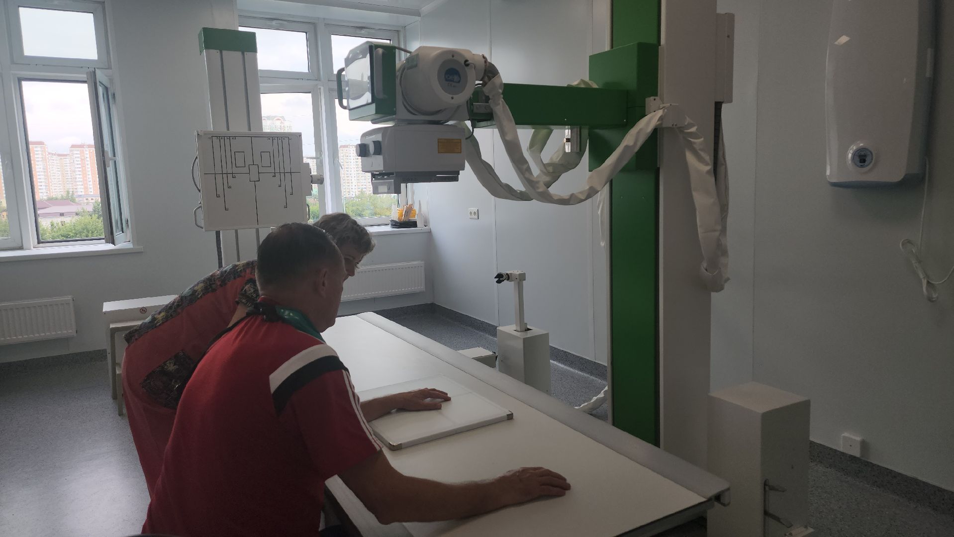 люберцы, люберецкая  областная больница, новый рентген аппарат,